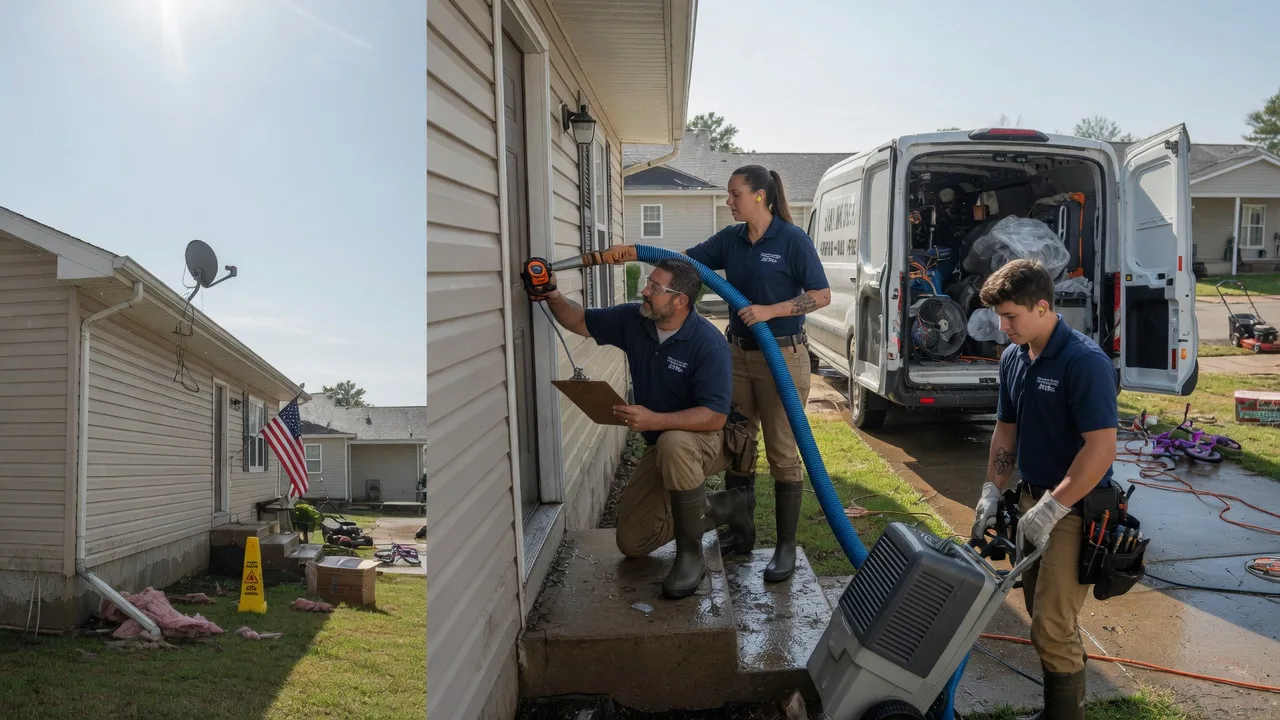 Ceiling Water Damage Restoration in Stockholm, WI near me